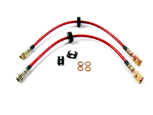 Exact-Fit Stainless Steel Brake Lines - Front