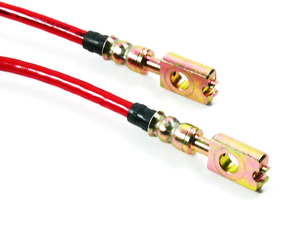 Exact-Fit Stainless Steel Brake Lines - Front