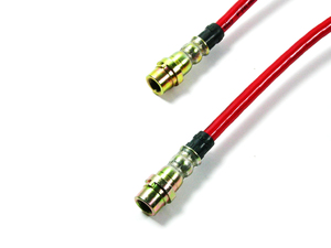 Exact-Fit Stainless Steel Brake Lines - Front