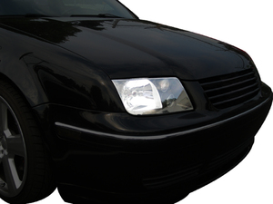 Mk4 VW Jetta Blackout / Smoked European Spec Headlights W/ Fogs