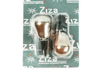 Chrome / Orange 3157 Parking Light Bulbs