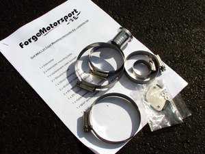 Front Mount Intercooler - Black Hoses