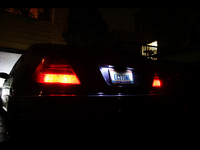 W211 LED License Plate Bulbs - Set Of 2