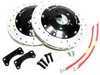 ECS ECS Stage I Rear Upgrade Kit, Cross Drilled/Slotted - Zinc Or Cadmium Plated Rotors