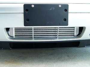 Front Mount Intercooler - Black Hoses
