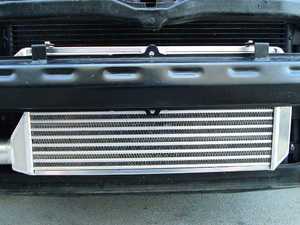 Front Mount Intercooler - Black Hoses