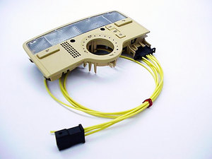 ECS Tuning W8 Dome Light Kit (Sunshine Beige) With Plug-n-Play Wiring Harness
