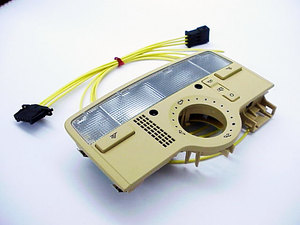 ECS Tuning W8 Dome Light Kit (Sunshine Beige) With Plug-n-Play Wiring Harness
