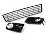 Genuine European Volkswagen Audi Mk5 Rabbit 5 Bar Grille Kit With Fog Lights