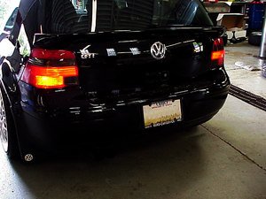 European Rear Fog Light Kit