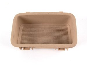 Arm Rest Delete Kit With Rubber Storage Insert - Light Beige