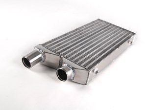 Front Mount Intercooler - Black Hoses