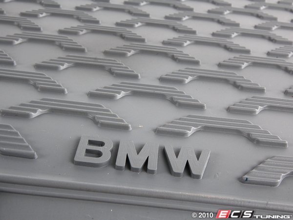 Genuine BMW E93 3-Series Convertible Floor Mat Set | Front & Rear Black Carpet Liners (Part #82112293537)
