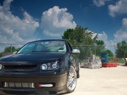 Helix Mk4 Golf Hid Replica Headlight Set-Smoke - Scratch  Dent